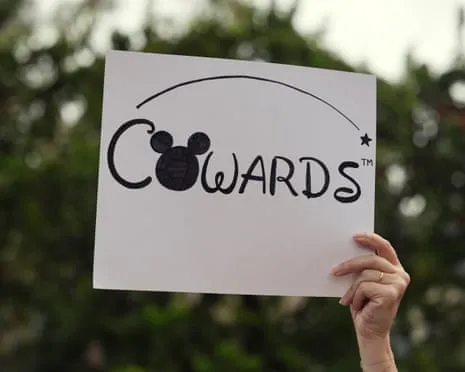 Scores Rally In Front Of Disney Corporate Offices Regarding ‘Un-American’ Kimmel Cancellation